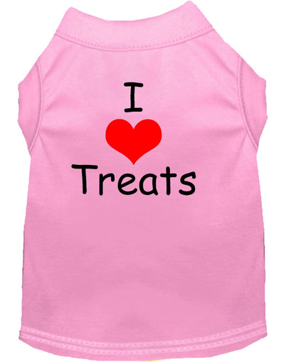 Pet Shirt "I Love Treats"