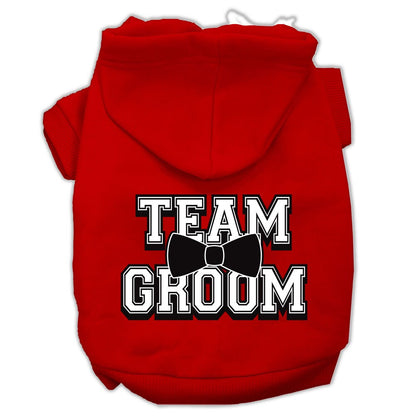 Pet Hoodie "Team Groom"
