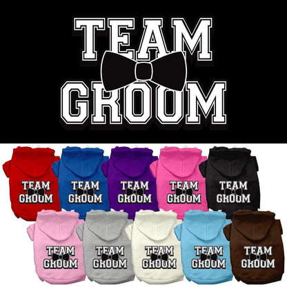 Pet Hoodie "Team Groom"