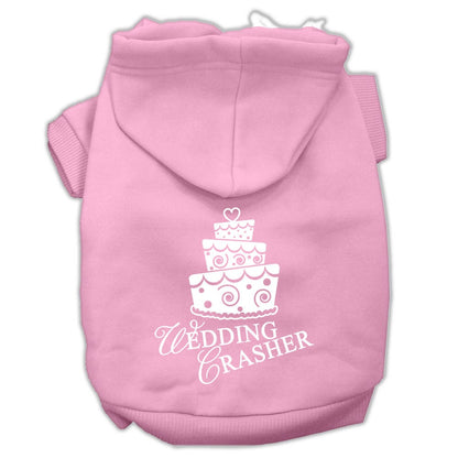 Pet Hoodie Screen Printed, "Wedding Crasher"