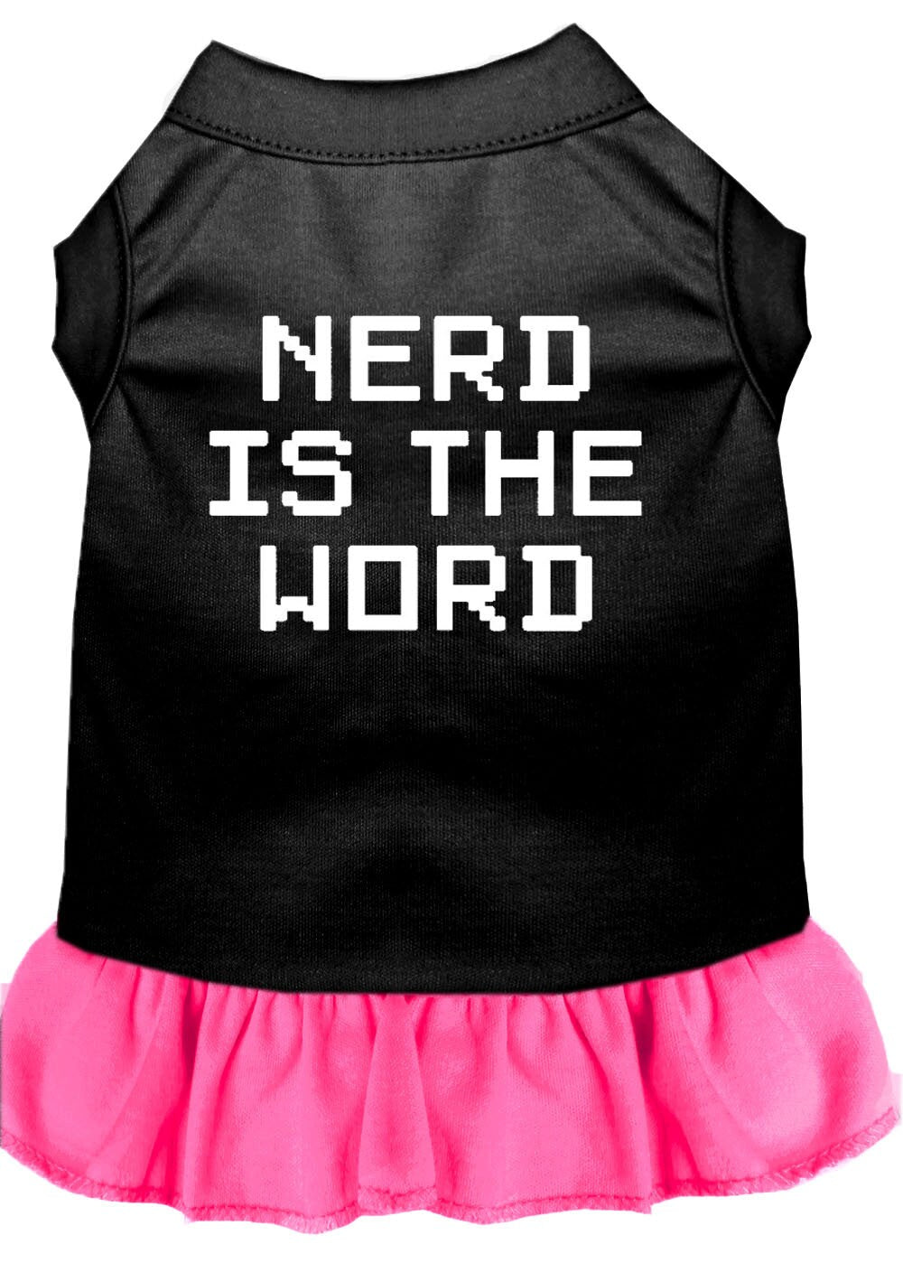 Pet Dress "Nerd Is The Word"