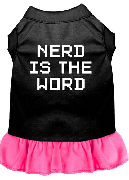 Pet Dress "Nerd Is The Word"