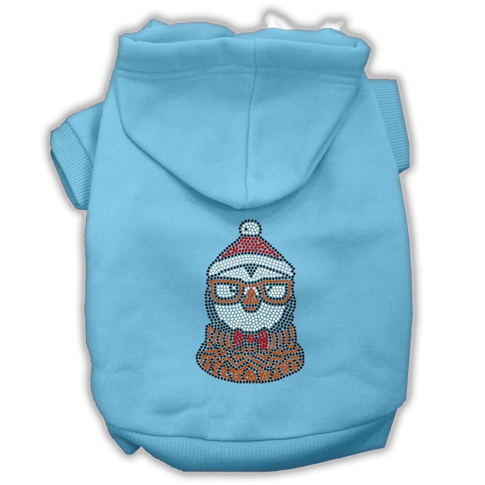 Christmas Pet Hoodie "Hipster Penguin"