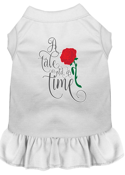 Pet Dress Screen Printed, "Timeless Tale"