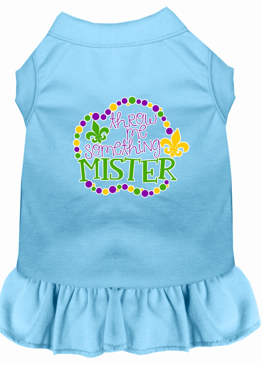 Pet Dress "Throw Me Something Mister"