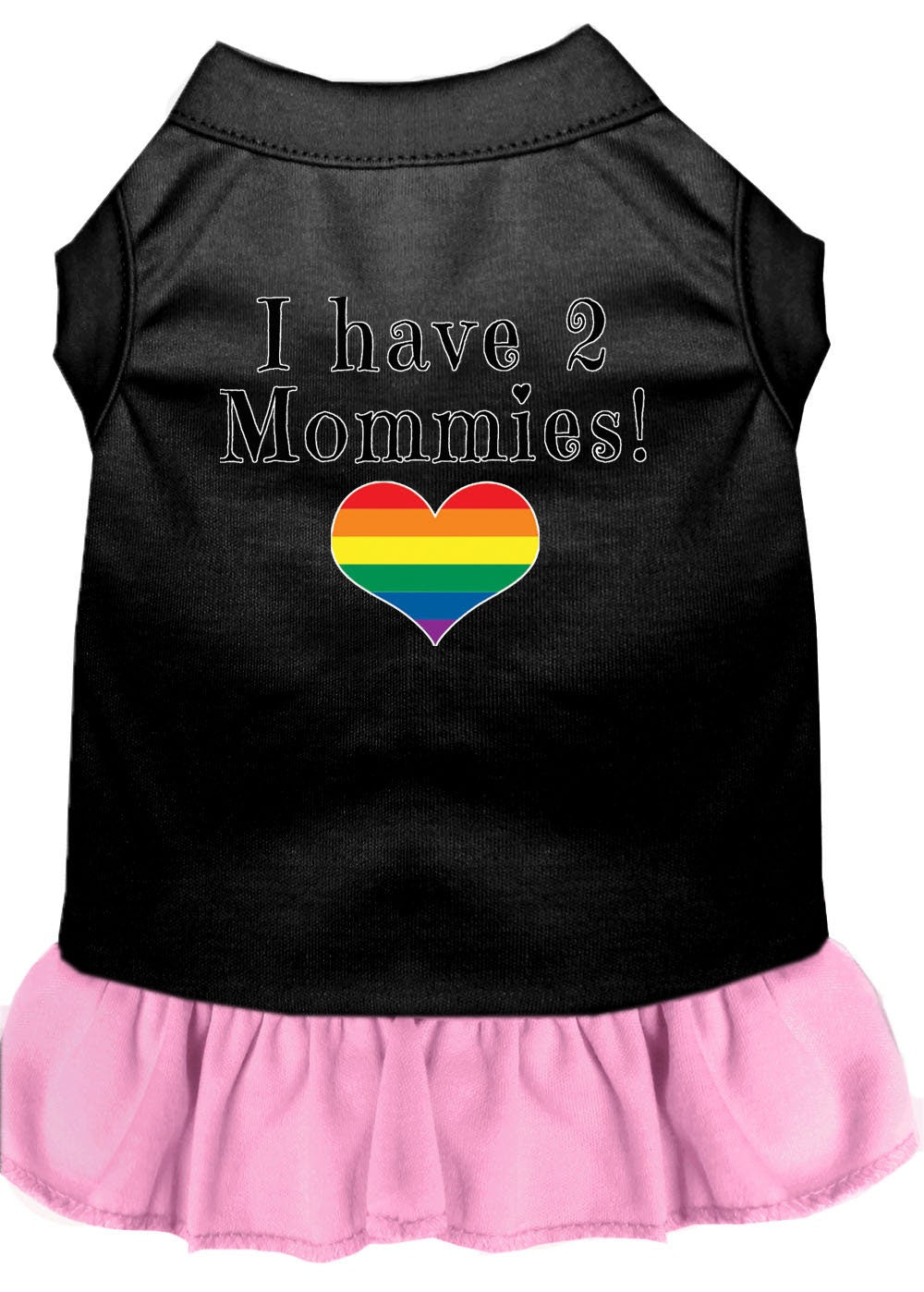 Pet Dress "I Have Two Mommies"