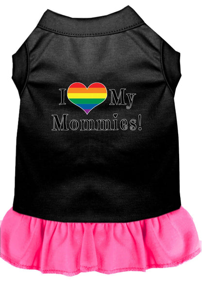 Pet Dress "I Heart My Mommies"