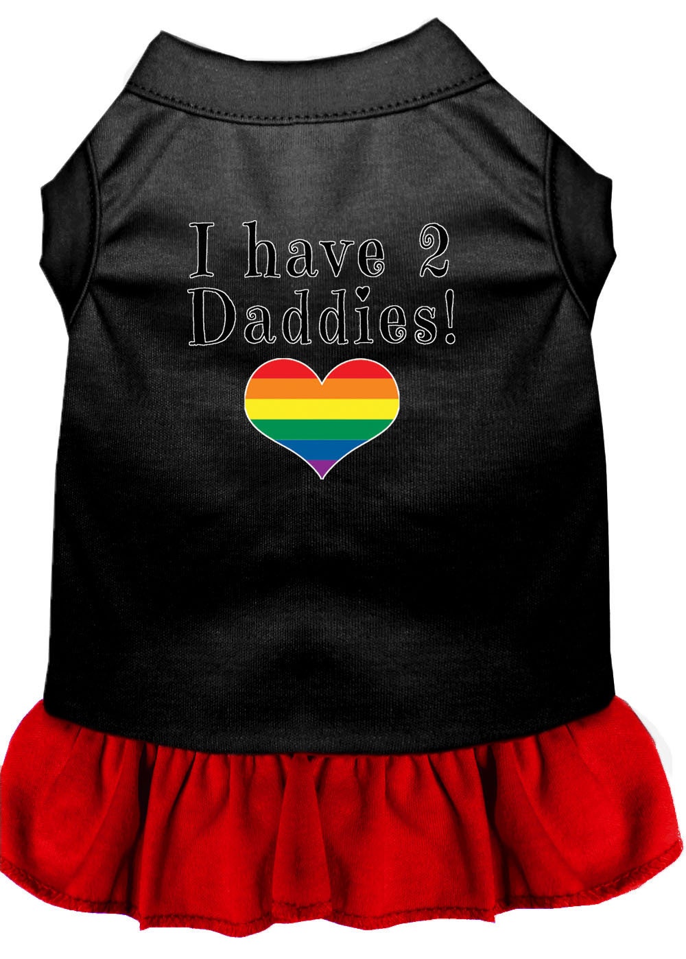 Pet Dress "I Have 2 Daddies"