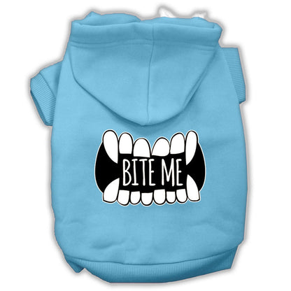 Pet Hoodie "Bite Me"