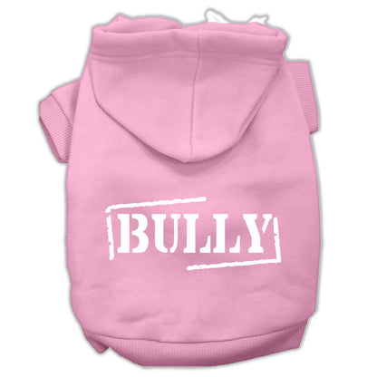 Pet Hoodie Screen Printed, "Bully"