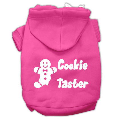 Christmas Pet Hoodie Screen Printed, "Cookie Taster"