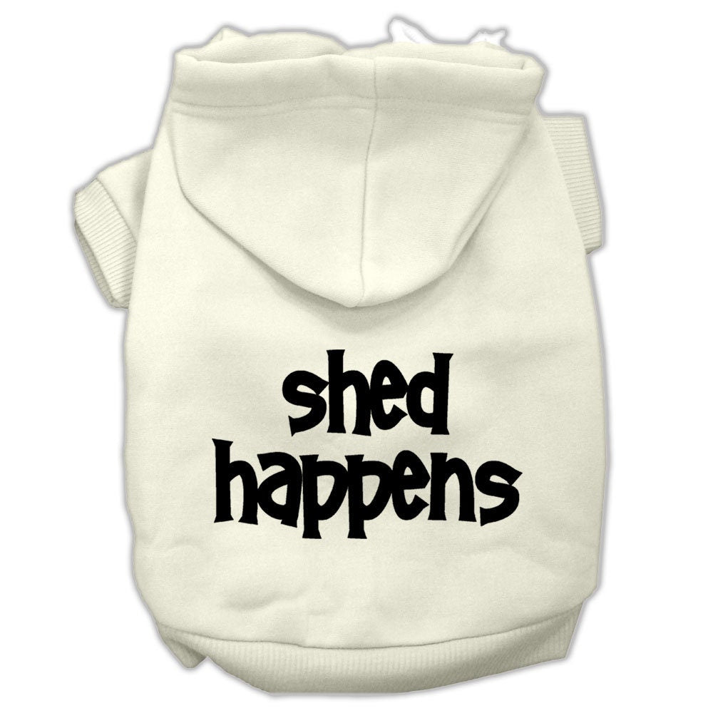 Pet Hoodie "Shed Happens"