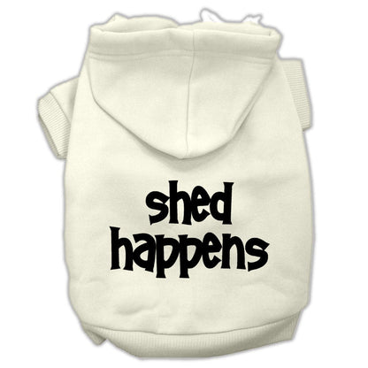 Pet Hoodie "Shed Happens"