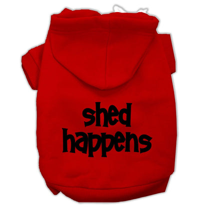 Pet Hoodie "Shed Happens"