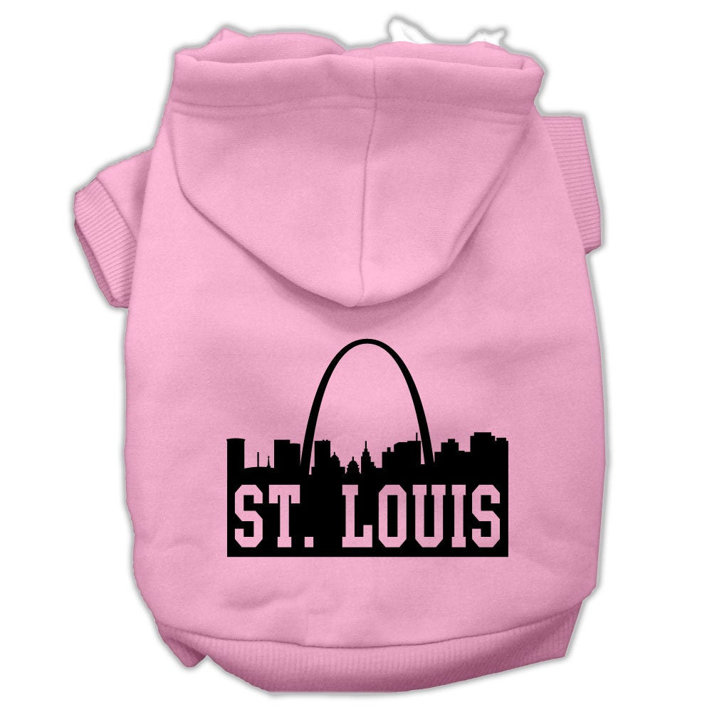Pet Hoodie "St. Louis Skyline"