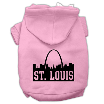 Pet Hoodie "St. Louis Skyline"