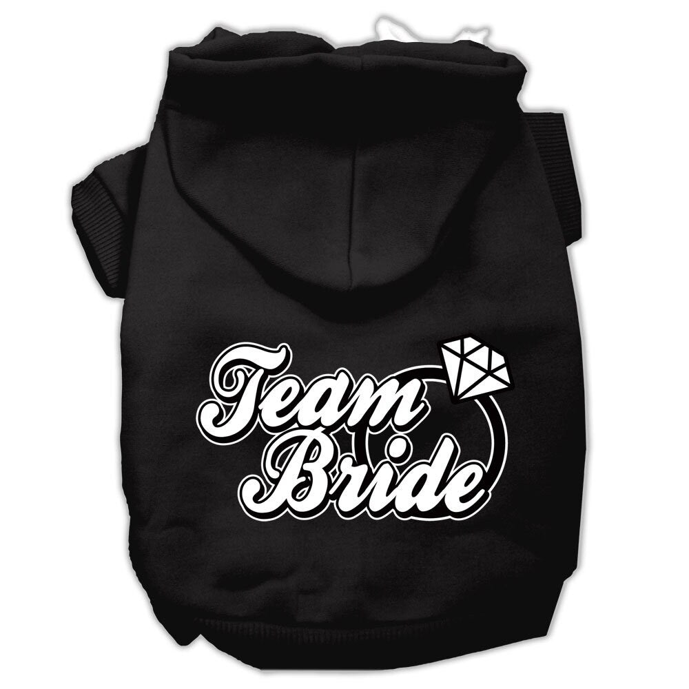 Pet Hoodie "Team Bride"