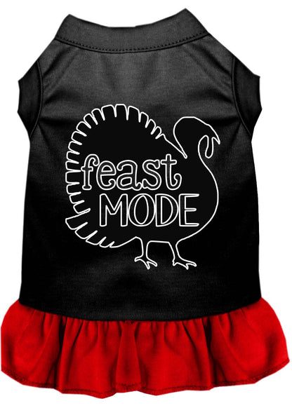 Thanksgiving Pet Dress "Feast Mode"