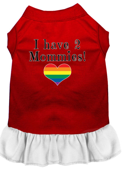 Pet Dress "I Have Two Mommies"