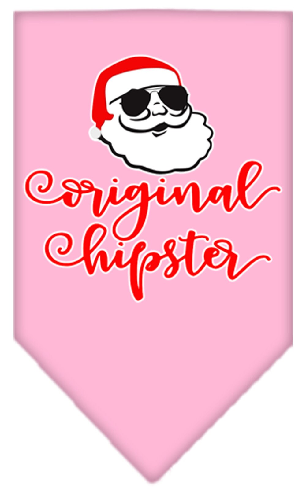 Christmas Pet Bandana "Original Hipster"