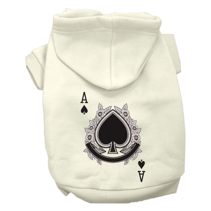Halloween Costume Pet Hoodie "Ace of Spades Costume"