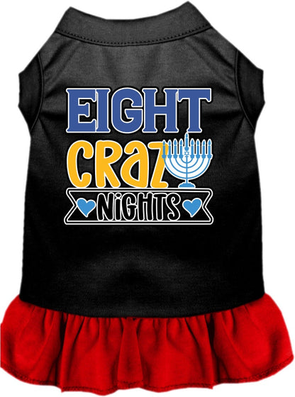 Hanukkah Pet Dress "Eight Crazy Nights"