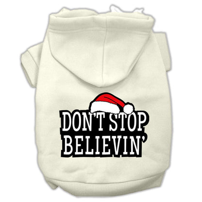 Christmas Pet Hoodie, "Don't Stop Believin"