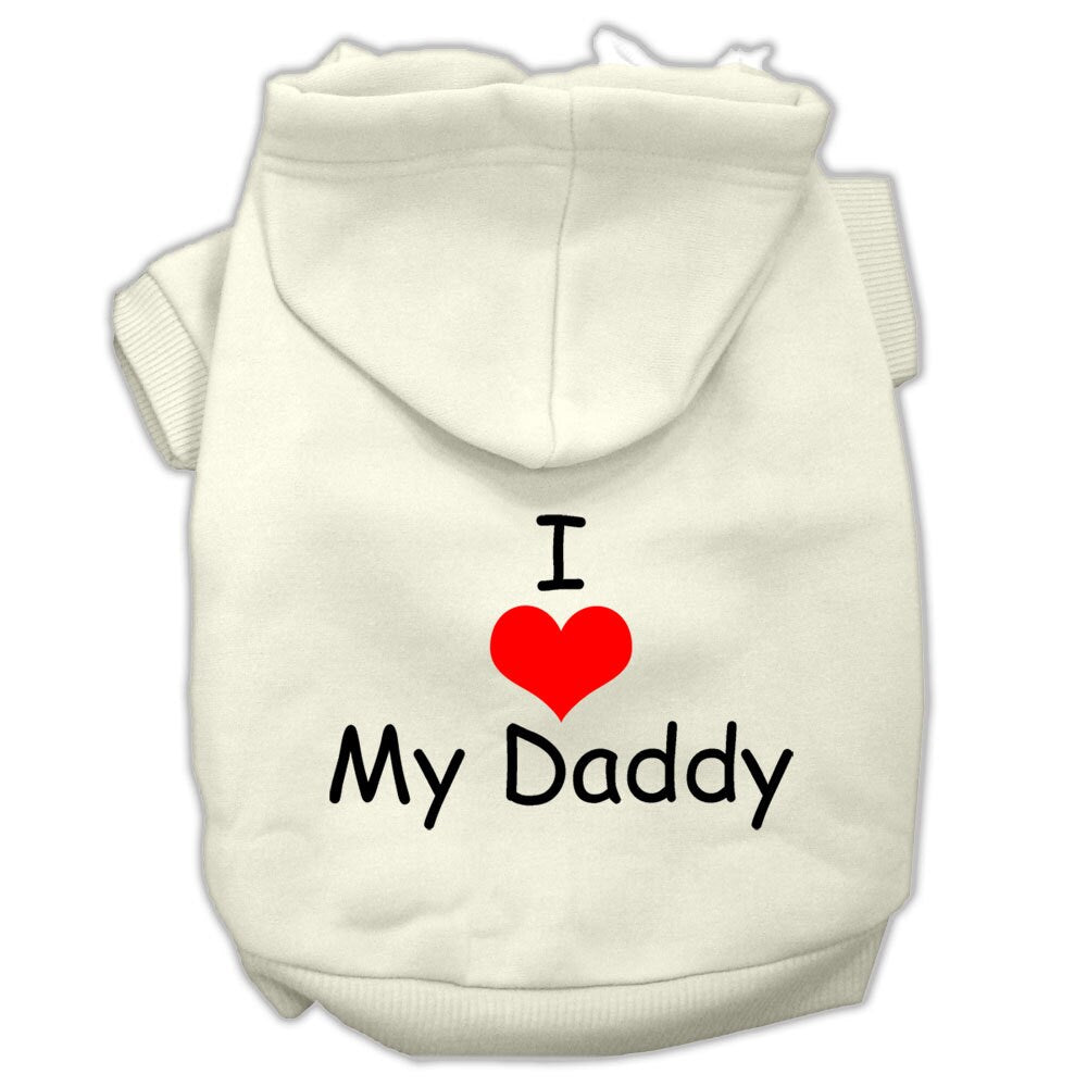 Pet Hoodie "I Love My Daddy"