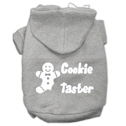 Christmas Pet Hoodie Screen Printed, "Cookie Taster"