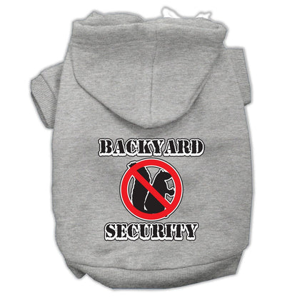 Pet Hoodie "Backyard Security"