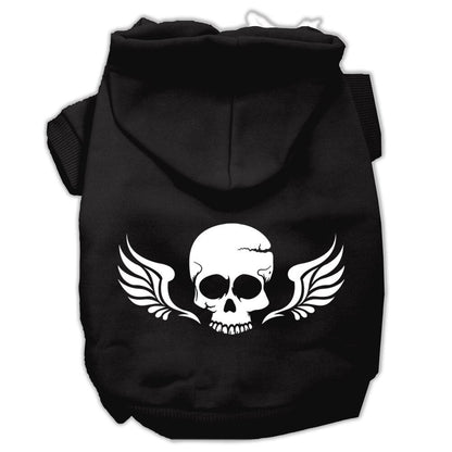Pet Hoodie "Skull Wings"