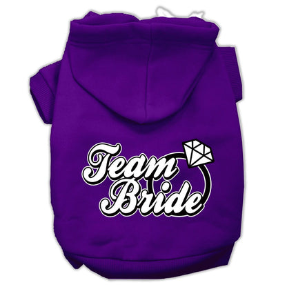 Pet Hoodie "Team Bride"