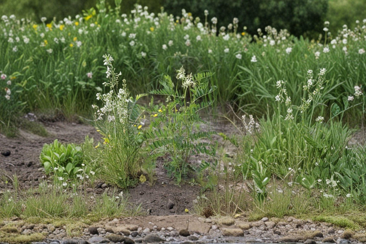 Woolly Milkvetch Seeds - Astragalus drummondii Native Prairie Wildflower Seeds for Drought Tolerance & Habitat Restoration