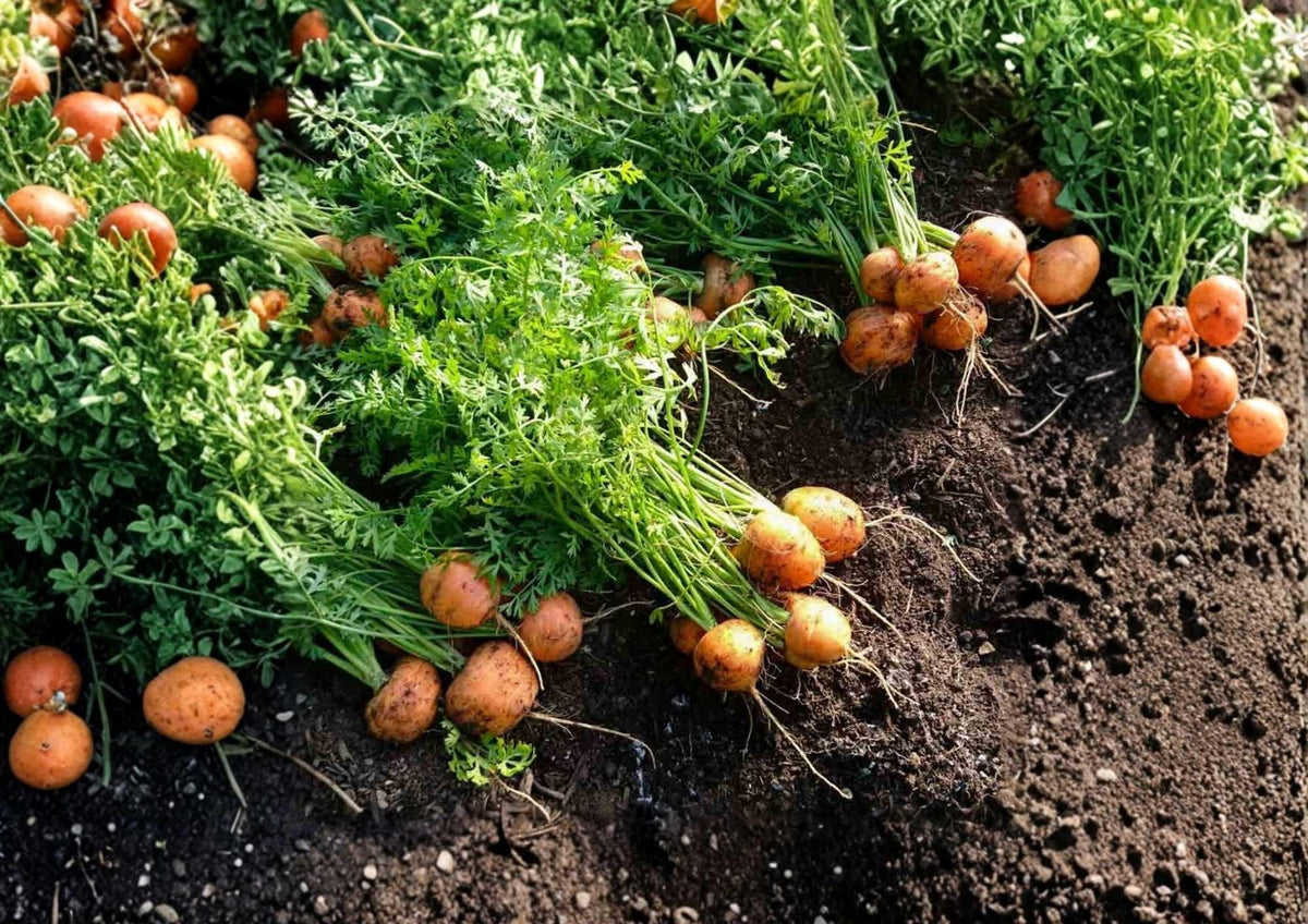 Heirloom Non-GMO Parisian Carrot Seeds for Small Round Gourmet Baby Carrots, Vegetable Seeds for Garden Planting