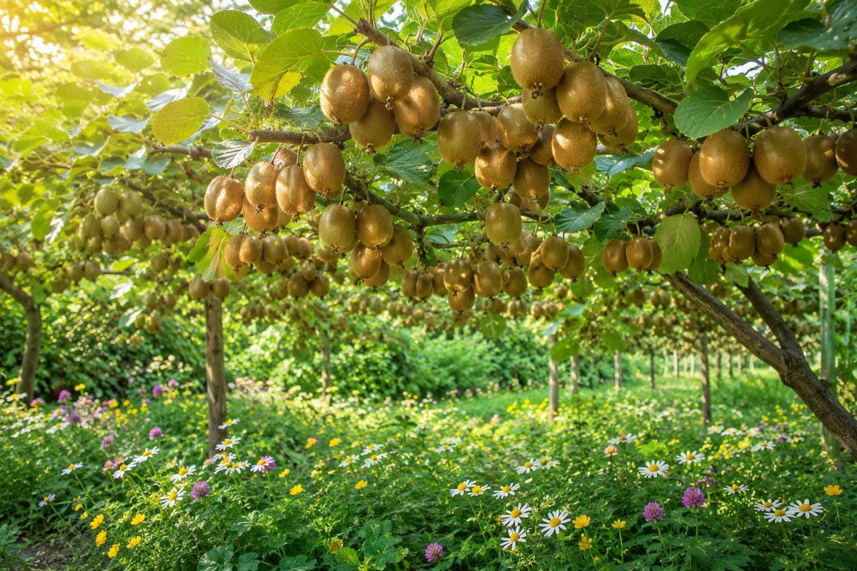 100 Kiwi Fruit Seeds - Hardy Green Fuzzy Kiwi Vine Actinidia deliciosa for Home Garden Planting
