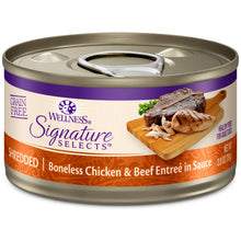 Wellness Core Adult Signature Select Shredded Chicken and Beef Entree Wet Cat Food (2.8oz)