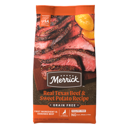 Merrick Grain Free Adult Beef and Sweet Potato Dog Dry Food