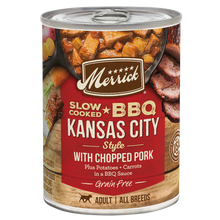 Merrick Slow Cooked Grain Free Adult BBQ Kansas City Pork Wet Dog Food (12.7oz)