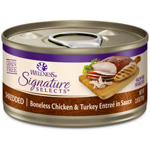 Wellness Core Adult Signature Select Shredded Chicken and Turkey Entree Wet Cat Food (2.8oz)