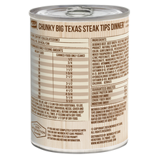 Merrick Chunky Grain Free Adult Big Texas Steak Dinner Wet Dog Food (12.7oz)