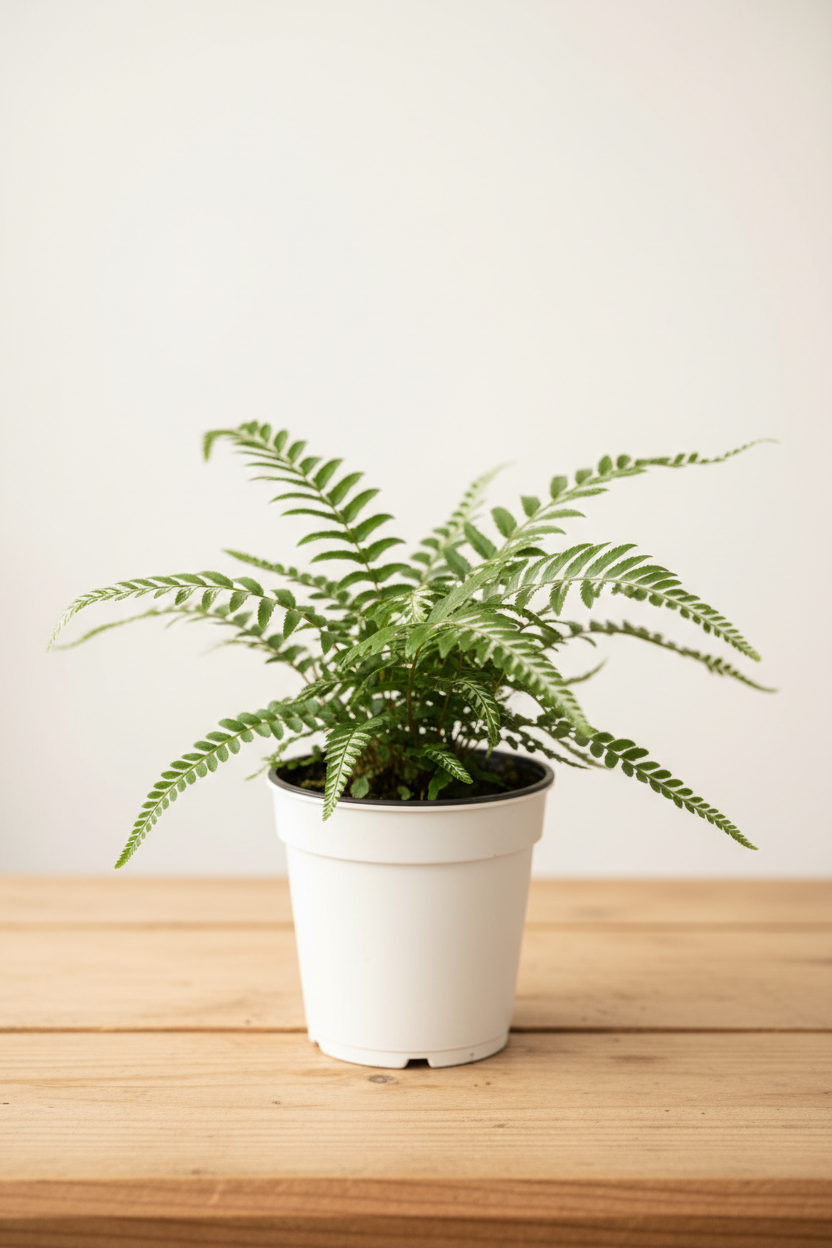 Pteris Cretica 'Albo Fern'