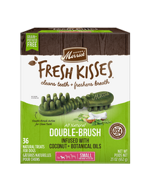 Merrick Fresh Kisses Coconut Dental Treats For Small Dogs (23oz) (36Ct)