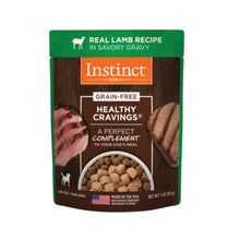 Instinct Healthy Cravings Lamb Dog Food Pouch (3oz)