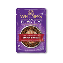 Wellness Bowl Boosters Simply Shreds Beef and Carrots Dog Food Topper (2.8oz)