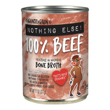 Against The Grain All Life Stages Nothing Else! 100% Beef Wet Dog Food (11oz)