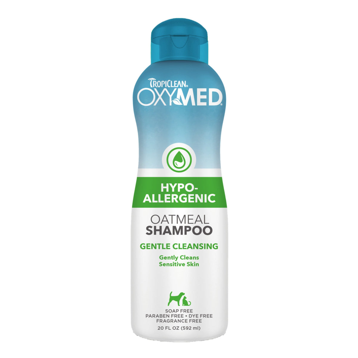 Tropiclean Hypoallergenic Oatmeal Pet Shampoo (20oz)