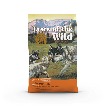 Taste of the Wild Puppy High Prairie Bison and Venison Canine Food