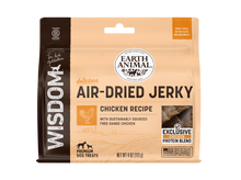 Earth Animal Wisdom Air Dried Chicken Jerky Dog Treats (4oz)