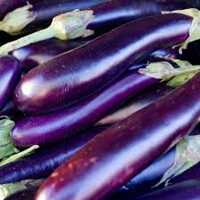 Eggplant Long Purple Seeds – 300mg for Planting, Heirloom Variety, Slim & Tender, High Yield, Heat Tolerant, Garden Container