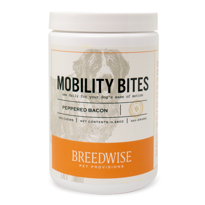 Mobility Bites 100-count jar